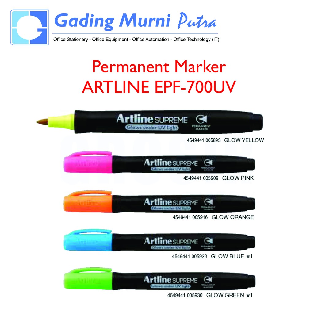 

Spidol ARTLINE Supreme Permanent Marker EPF-700UV