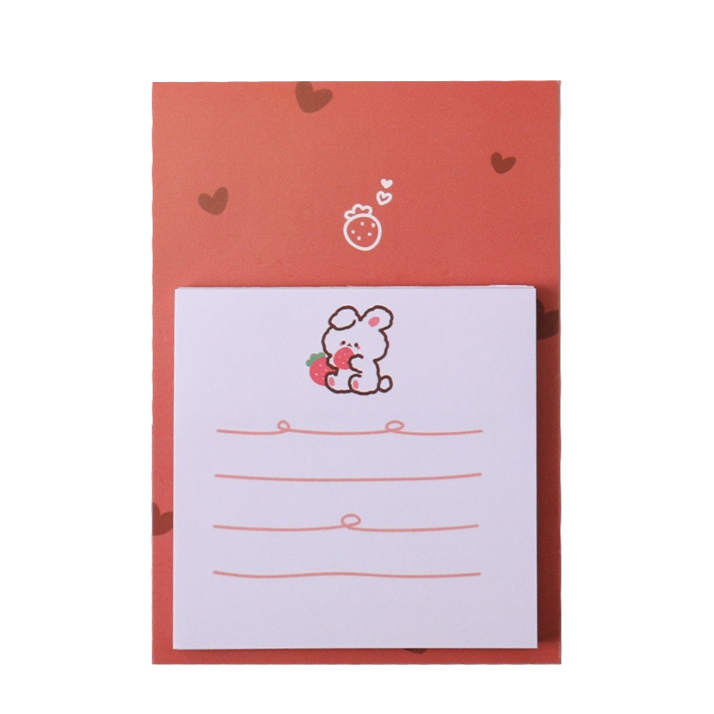 Korean Cartoon Sticky Notes Student Guestbook Memo Pad