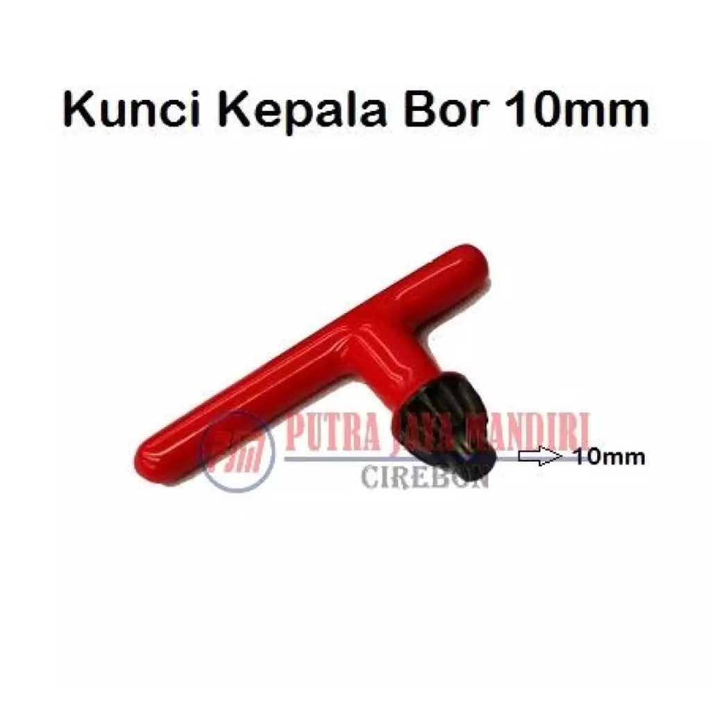 KDK Kunci Kepala Bor 10 mm / Drill Chuck Key Couted