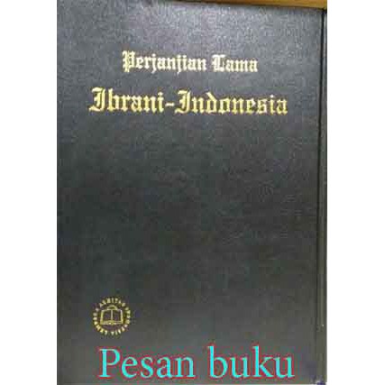 Buku Alkitab Perjanjian Lama Ibrani - Indonesia