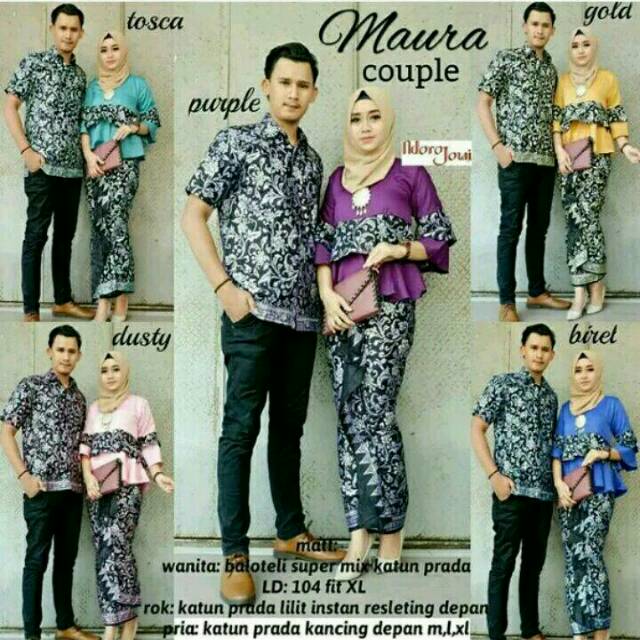Batik maura couple