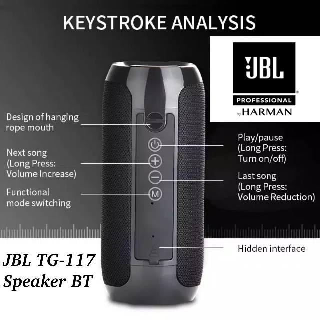 Speaker Bluetooh Charge 8+ TG117 Speaker Bluetooh 8+ TG117 Speaker 8+ TG117