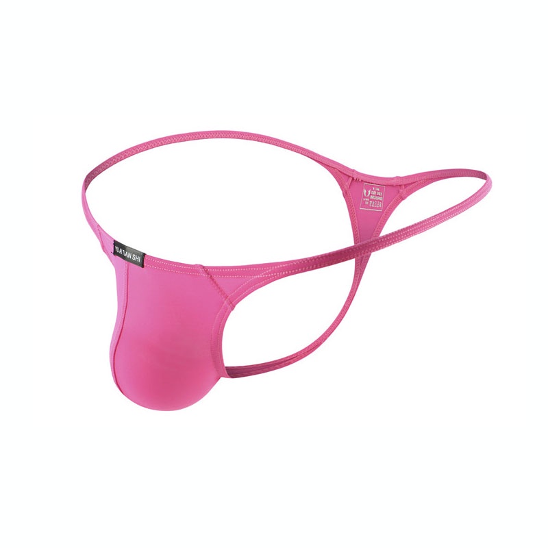 Thongs Men's Underwear T Back G String Briefs Sexy Breathable Solid Lingerie Jockstrap Men Panties T
