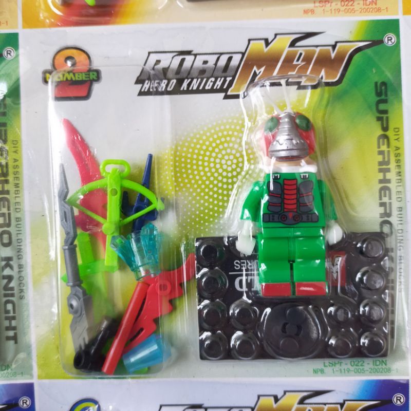 Mainan anak mini figure kamen rider belalang tempur