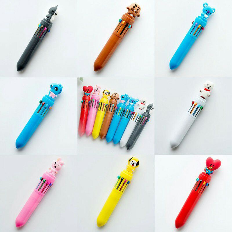 

Lye-OS Pulpen warna warni 10in1