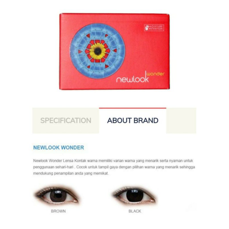 softlens warna Newlook Wonder