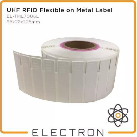 UHF RFID Metal Tag Label Besar Impinj Monza R6-P EL-UHF-TML7006L