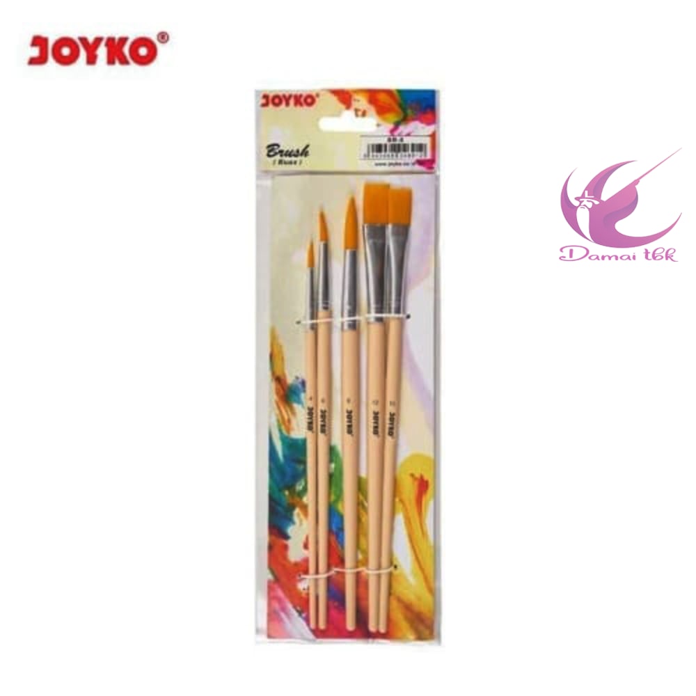 

Kuas Lukis Joyko BRUSH SET 5 BR-8