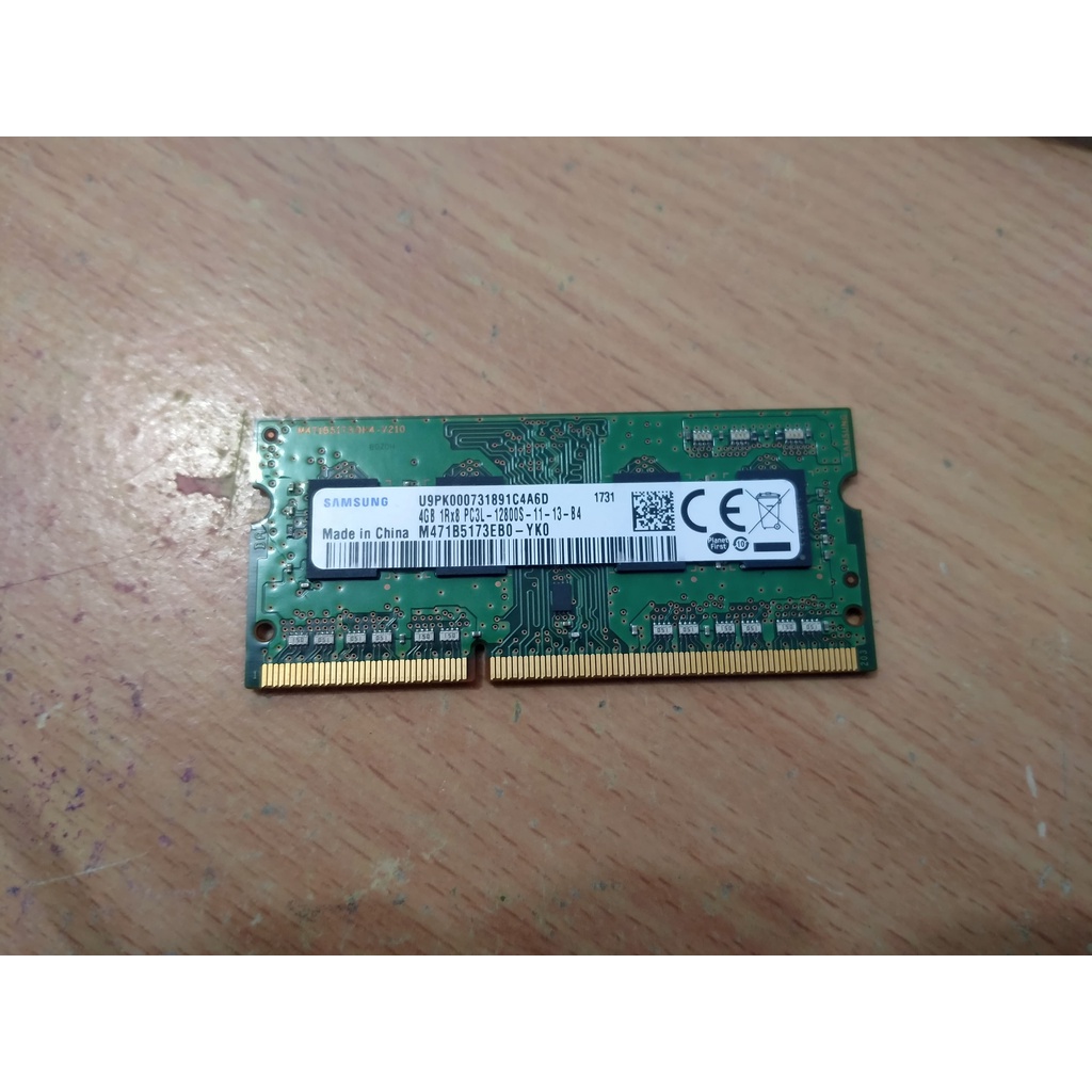 RAM SAMSUNG 4GB 1Rx8 PC3L-12800S