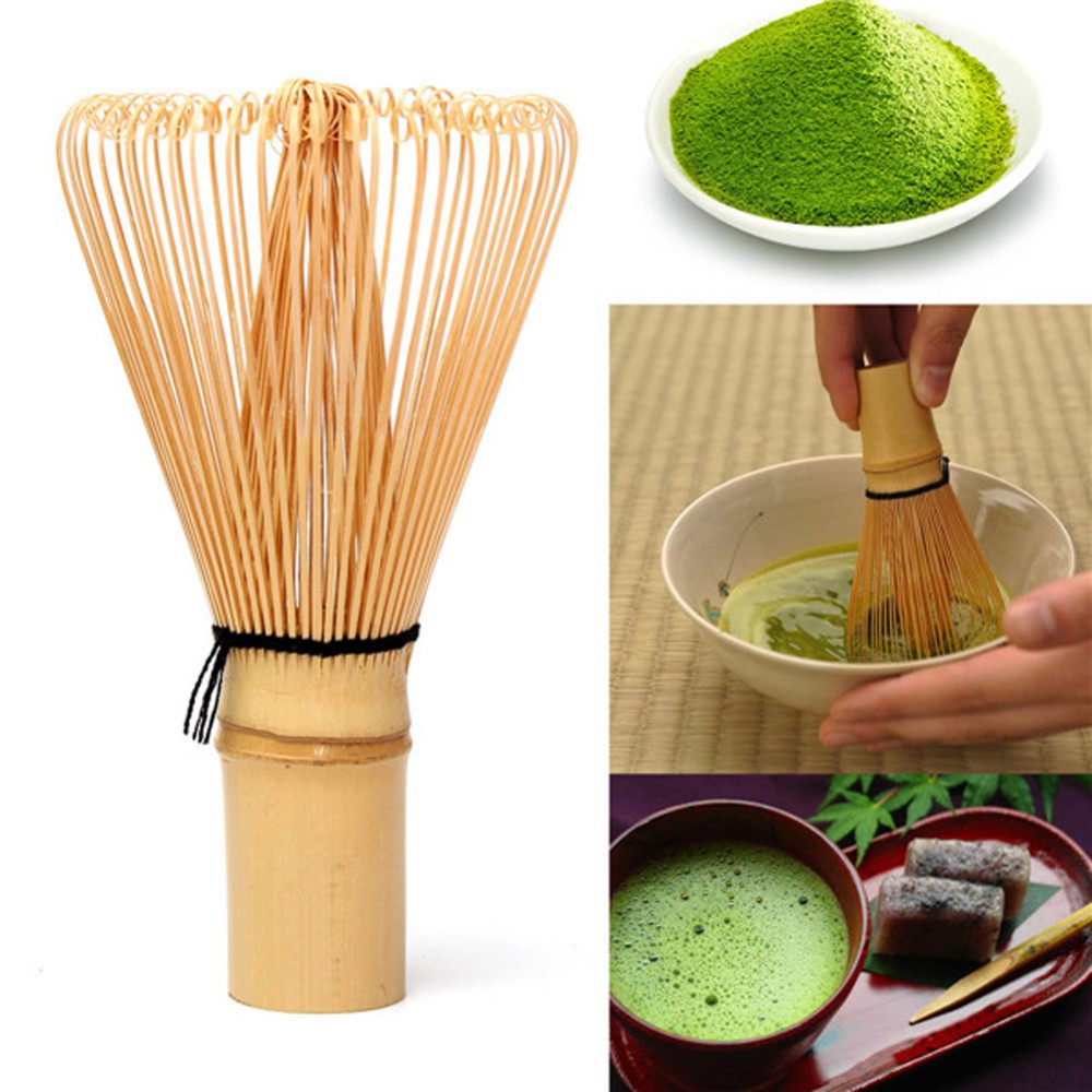 

Kuas Pengaduk Matcha Green Tea Bamboo Whisk Brush OneTwoCups