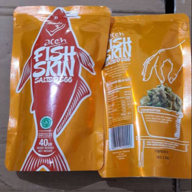 Fish Skin Salted Egg