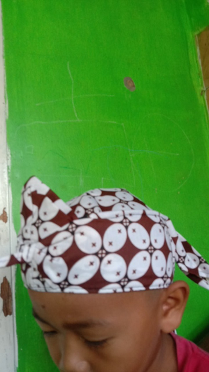 Iket Sunda Anak Batik Totopong Blangkon Batik Sunda Blangkon Anak Sunda Batik Terbaru Udeng Anak