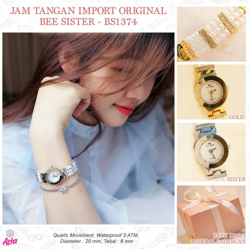 Jam Tangan Wanita Bee Sister BS1374