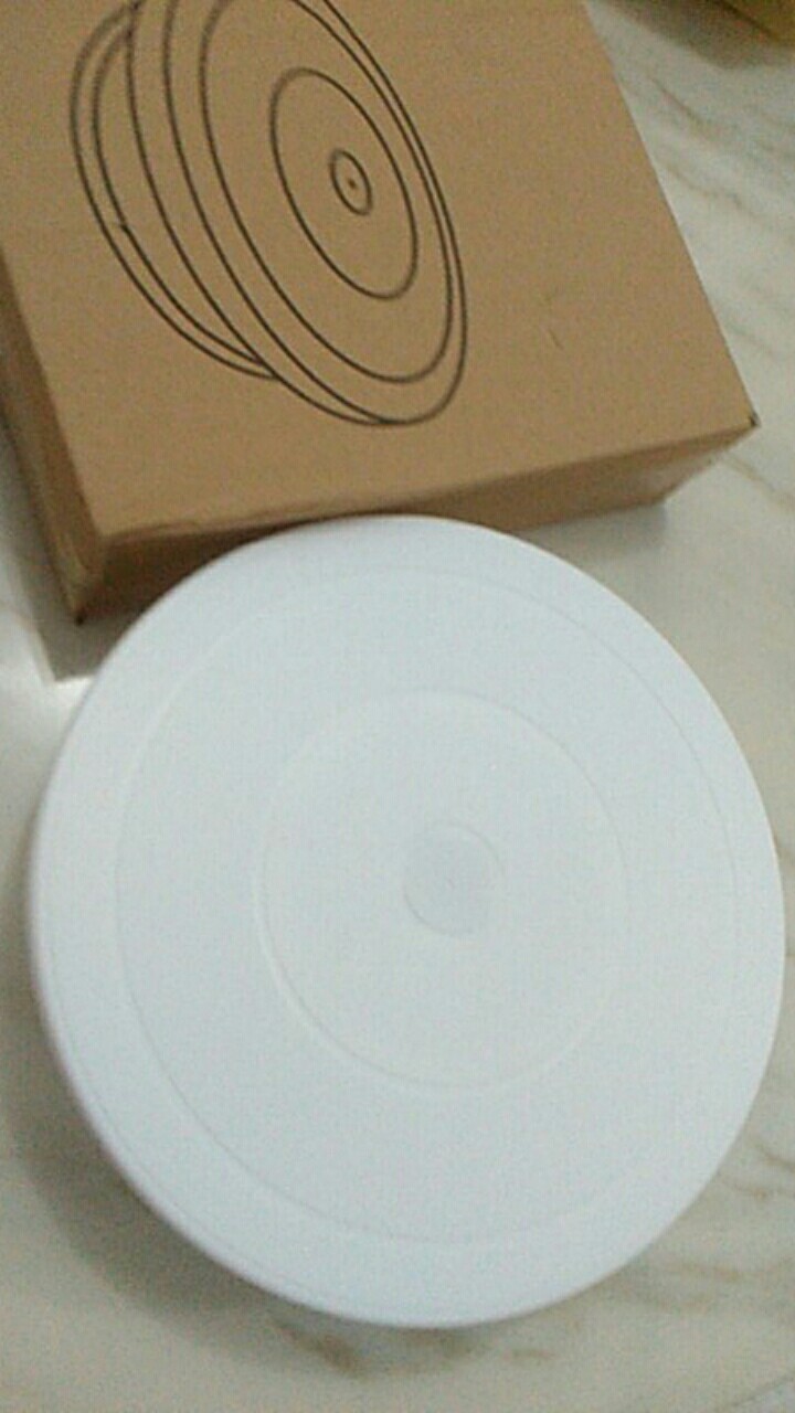 28cm Anti-skid Rotating Stand Platform Cake Turn Table Diy Decor Baking<br />