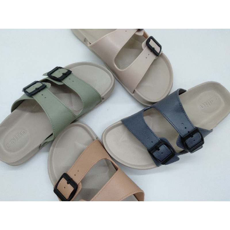 [PIKU] Sandal Slop Anak Dewasa Collin Sandal Jelly Sendal Selop