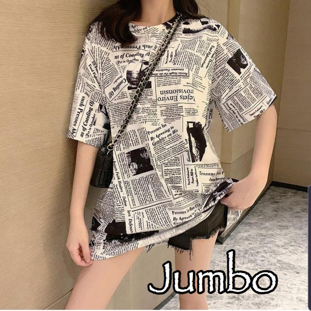 Damai fashion jakarta - Baju Magazine / Newspaper / jumbo - Kaos Magazine - Kaos MotiF Koran