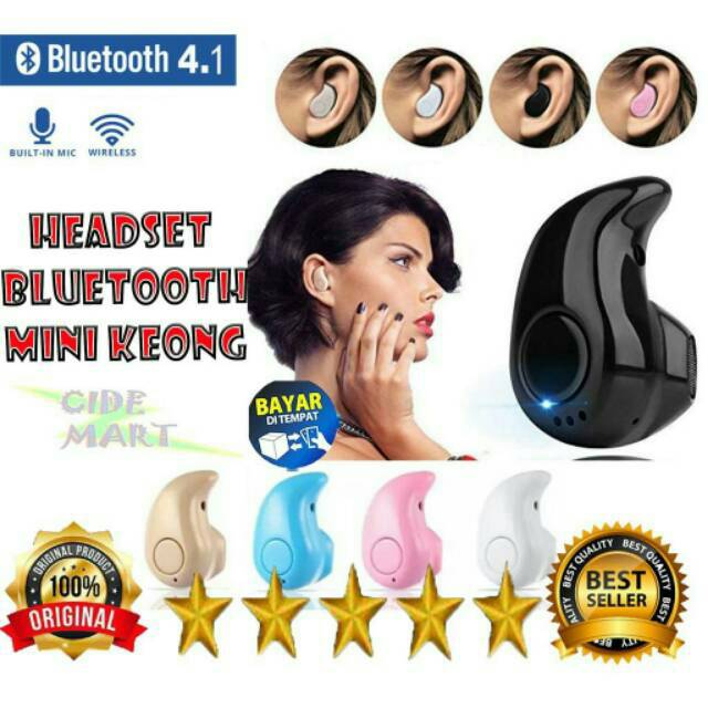 【Shero】Headset bluetooth mini S530 &amp; headset bluettooh keong