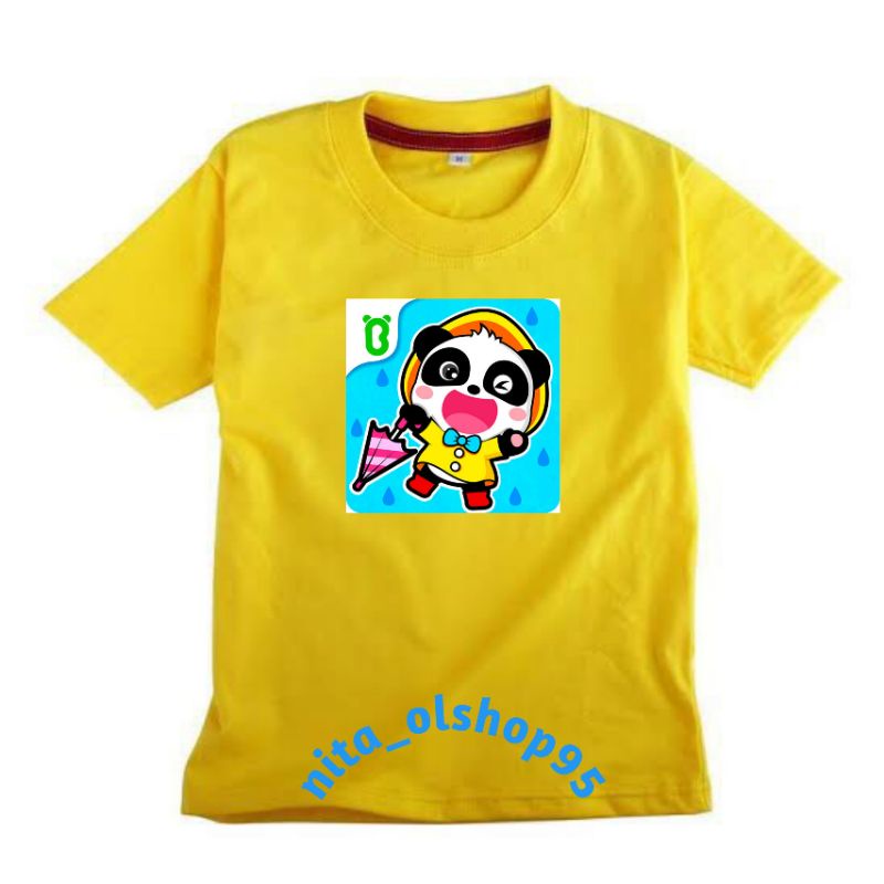 baju anak babybus / baju anak karakter permainan baby bus emulatos