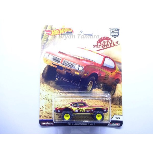 Hot Wheels DESERT RALLY 70 Oldsmobil 442