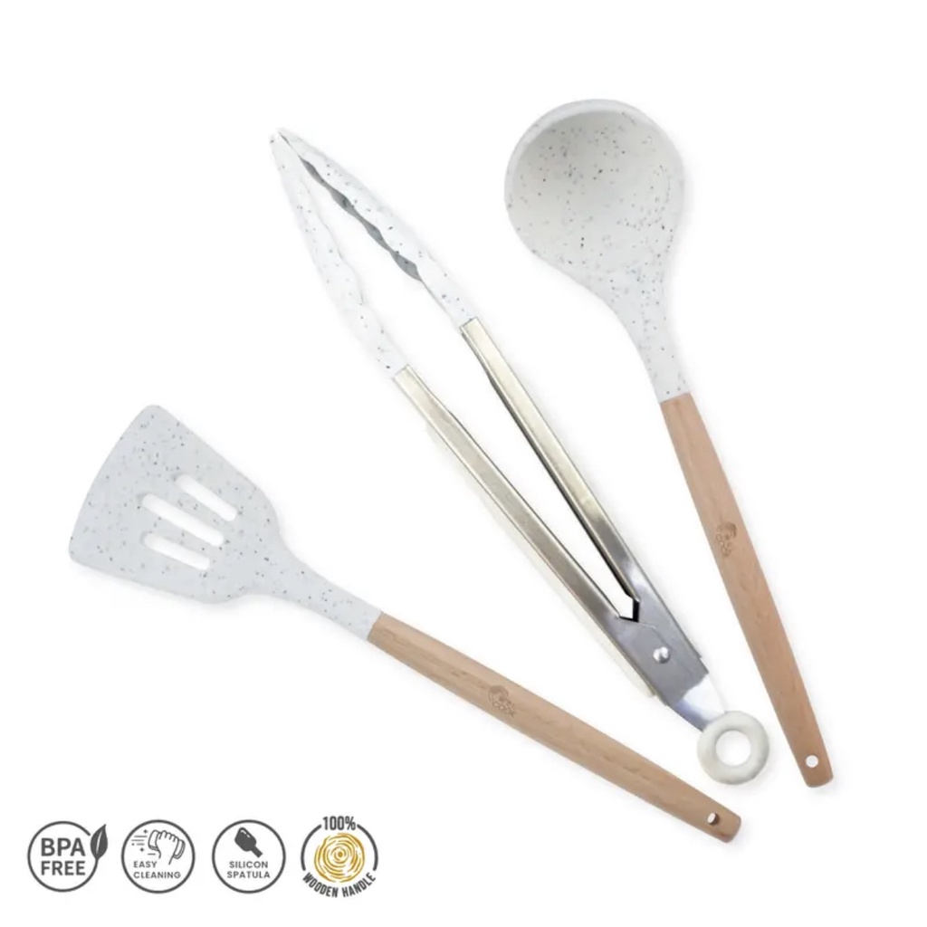 Yuk.Masak Korea Cooking Utensils / Spatula Silikon SATUAN