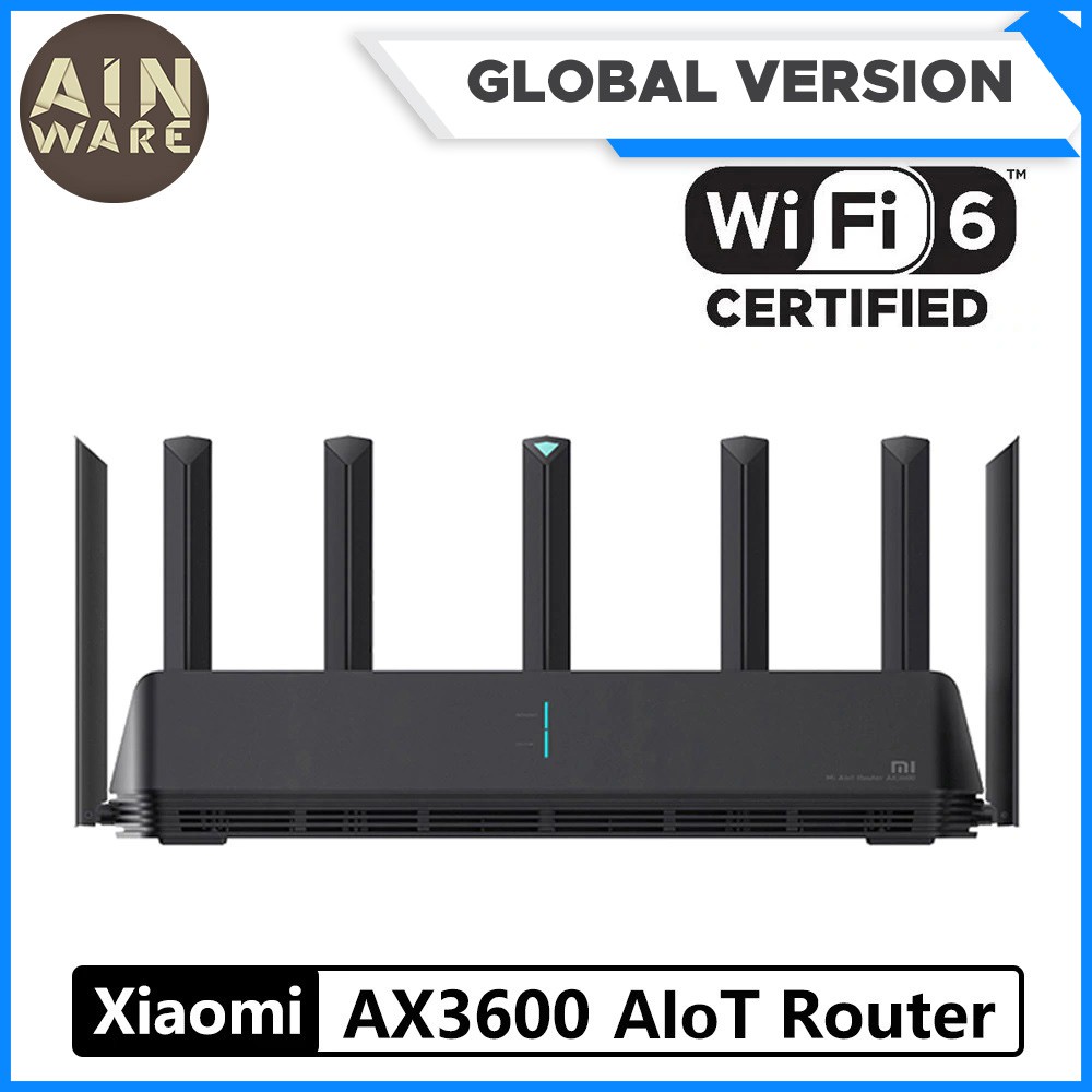 Xiaomi Mi AIoT Router AX3600 WiFi 6 Wireless 2976Mbps - GLOBAL VERSION