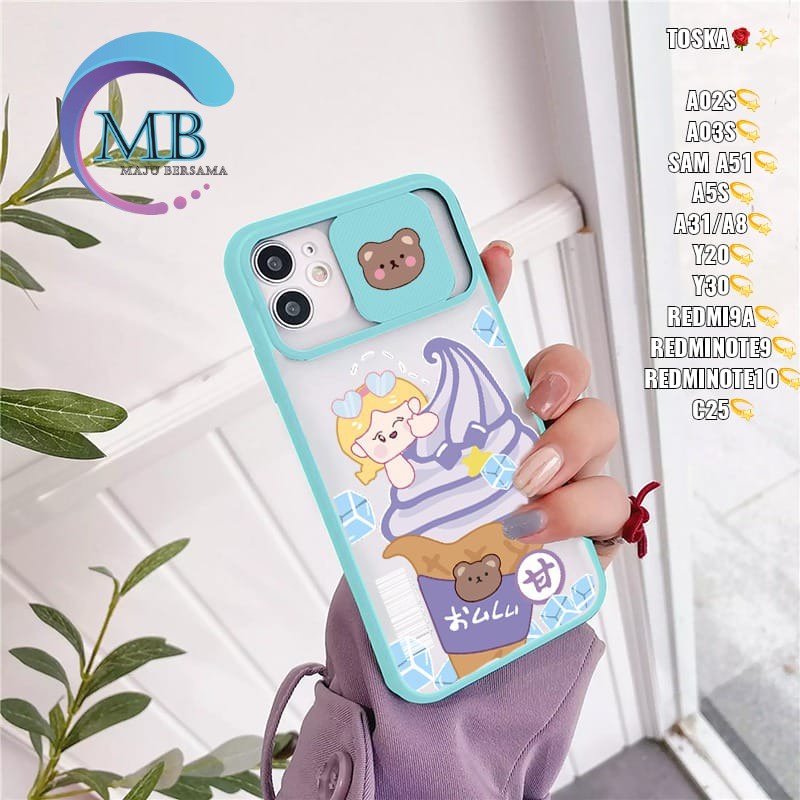 SS078 SOFTCASE slide KARAKTER  REALME 2 PRO C1 C2 5 5I 5S C3 C11 C12 C25 NARZO 30A 7I C17 MB2379