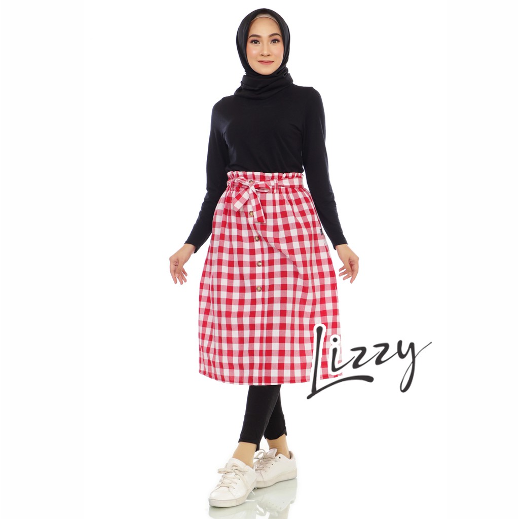 Lizzy - MIDI SKIRT SQUARE