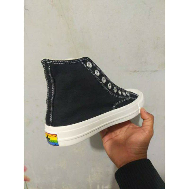 COD Sepatu Converse 70s HIGHT RAINBOW MADE IN VIETNAM Premium-5