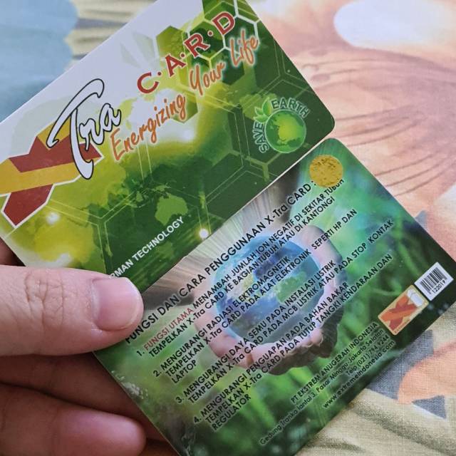 Kartu XtraCard/ Kartu Ion Negatif AJAIB
