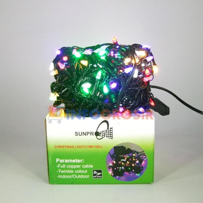 Christmas Light Lampu Natal Sunpro S-307 Termurah