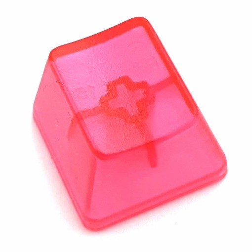 Keycap CLV 1U pink polos blank replacement keyboard button tombol