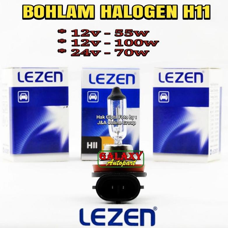 Bohlam Halogen Lezen H11 - Original