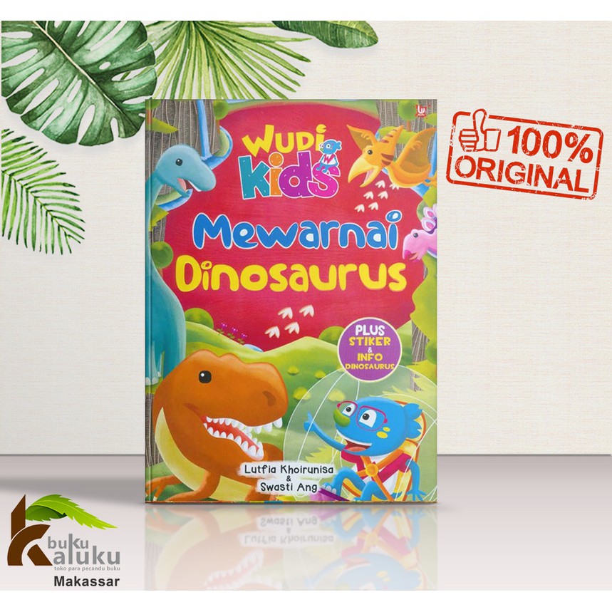(COD) WUDI KIDS : MEWARNAI DINOSAURUS
