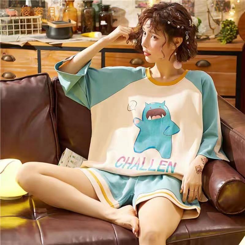 Piyama HP/CP Import /piyama import murah /baju tidur wanita kaos katun/baju tidur import C09-C4