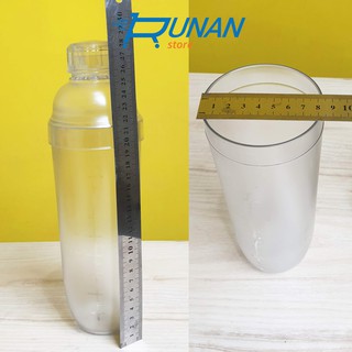 1L Plastic Cocktail Shaker Plastik 1 Liter Bartender