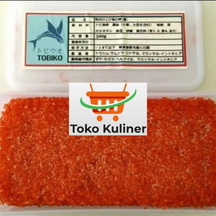 

Tobiko Orange Telur Ikan 500gr - BARU