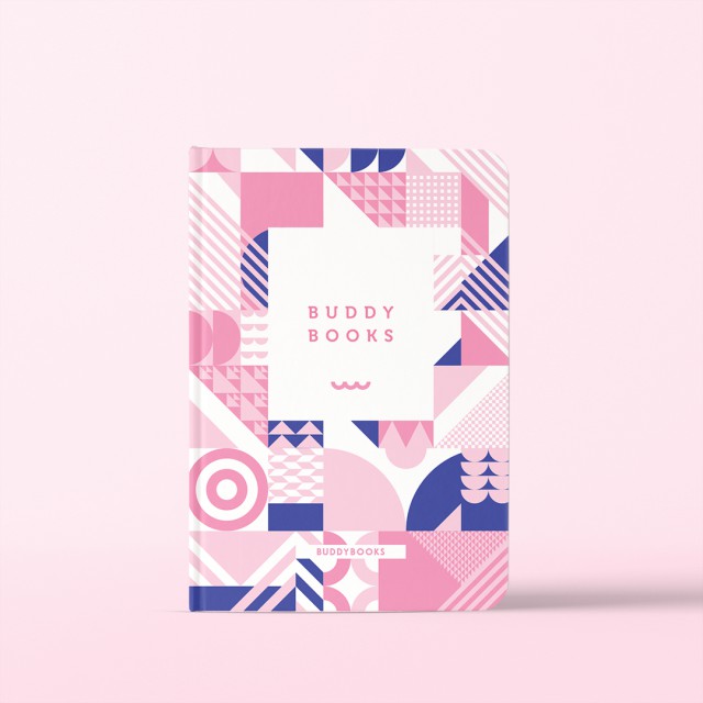 

Notebook Buku Tulis Catatan A5 A6 Hardcover by Buddybooks PATTERN 15 Custom Notebook / Planner / Journal