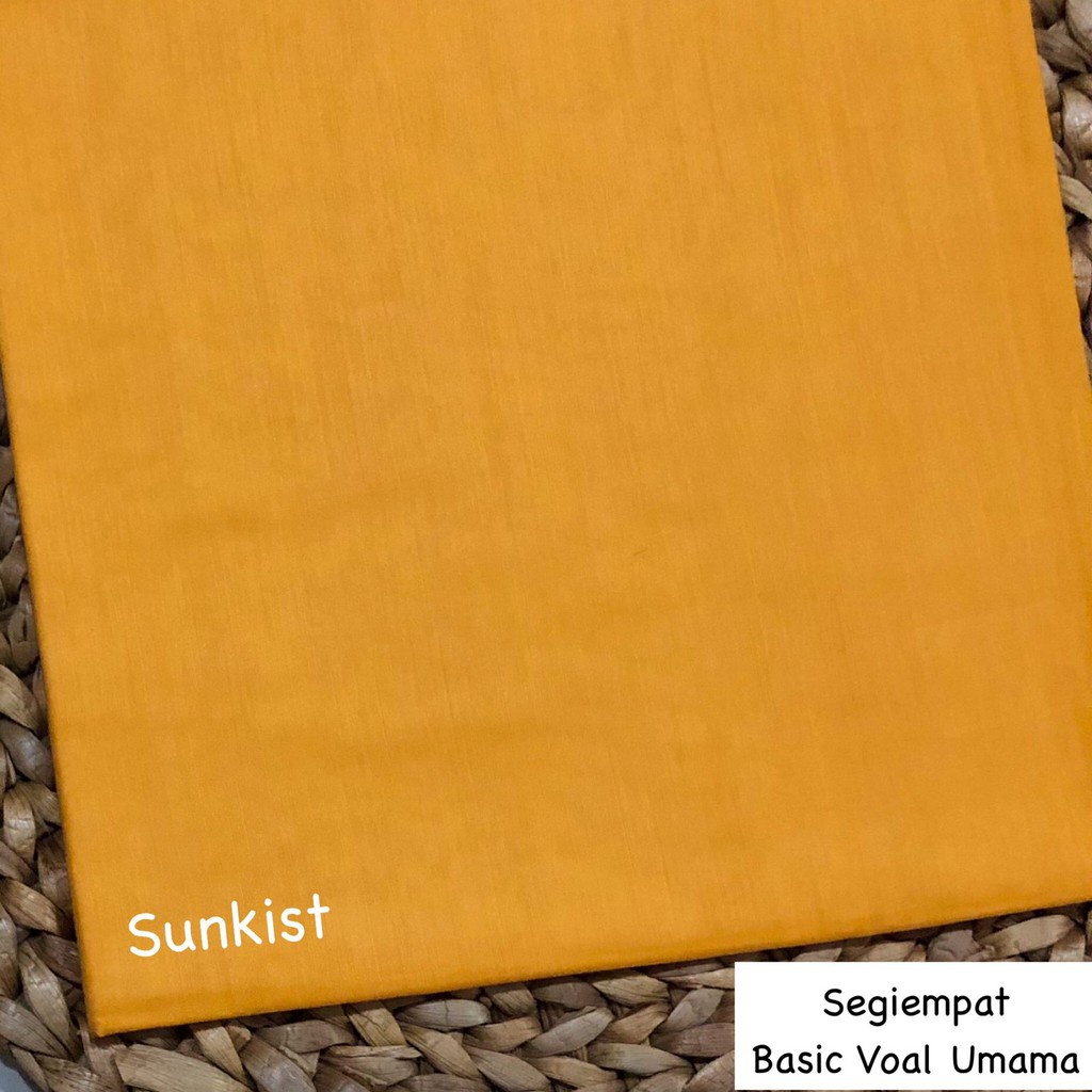 Godiva96 - UMAMA BASIC VOAL HIJAB / JILBAB MEDAN PART 1-U.BV. Sunkist