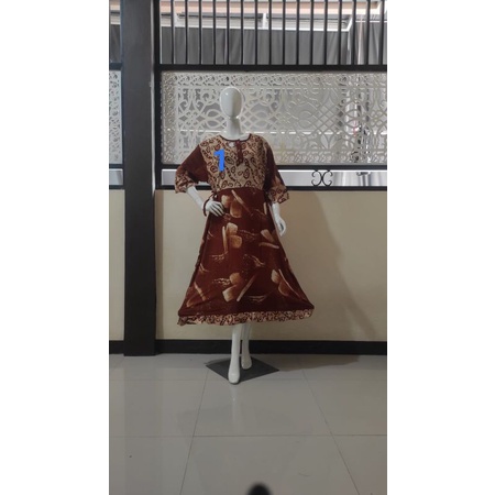 YSY- LONGDRES /SEKDRES MAURA JUMBO TALI 4 LD 130 CM PB 125 CM BATIK CAP PEKALONGAN