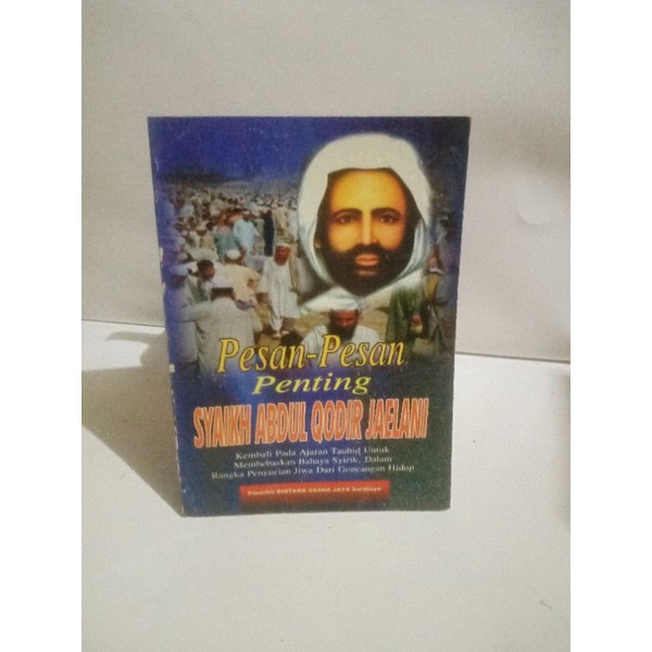 buku pesan-pesan penting Syekh Abdul Qodir Al Jaelani