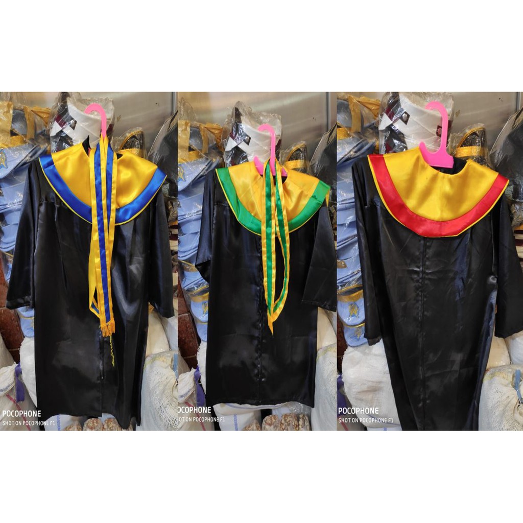 BAJU TOGA WISUDA ANAK TK PAUD SETELAN 1 SET BERKUALITAS ORIGINAL