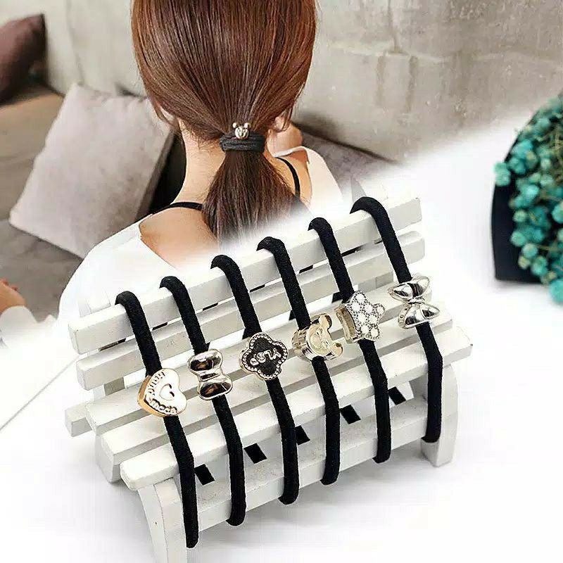 Ikat Rambut Karet Gelang Body Jewerly / Fashion Wanita / Kuncir Rambut / Aksesoris Rambut korea