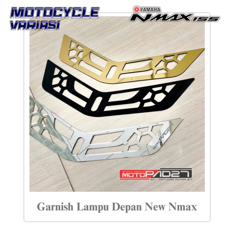 Garnish Lampu Depan Nmax Cover Lampu Depan Nmax New