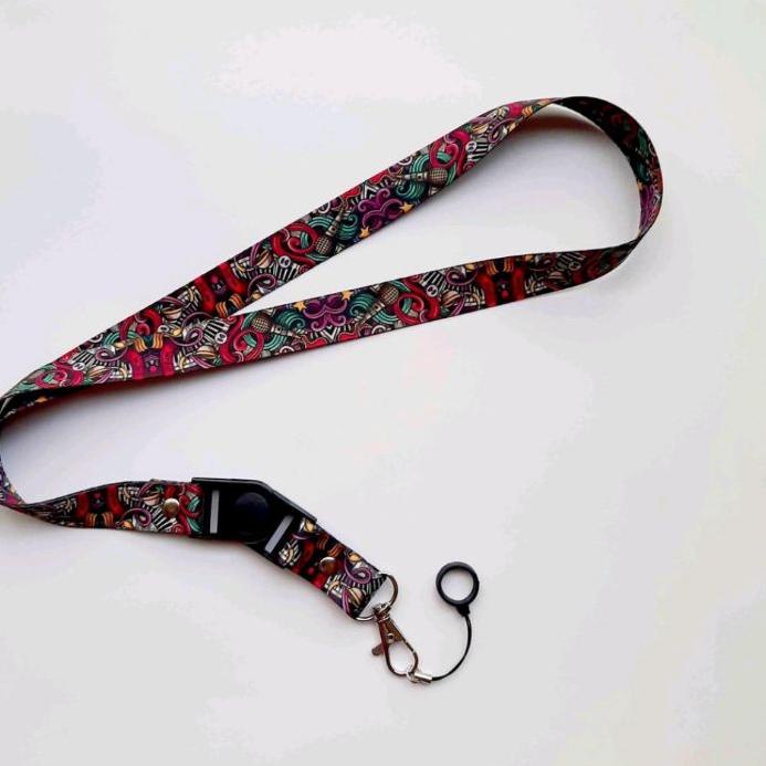 

Lanyard Dodle MaronTali Gantungan Id Card Name Tag Hp 케