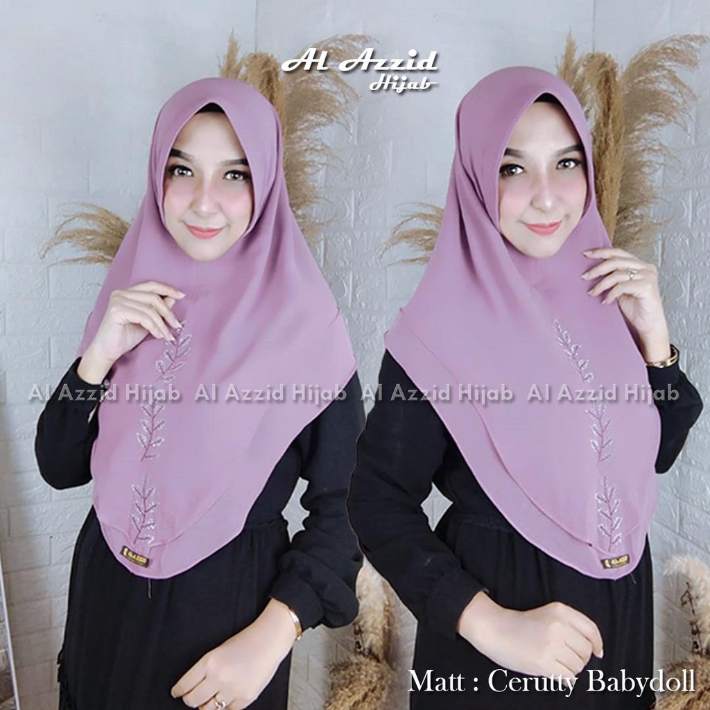Hijab Instan Kekinian Hijab 2 Layer Payet Mutiara / Kerudung Payet 2 Layer / Hijab Payet Mute / Hija