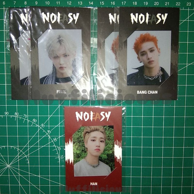 PC FRAME SKZ NO EASY JEWEL CASE BANG CHAN HAN FELIX