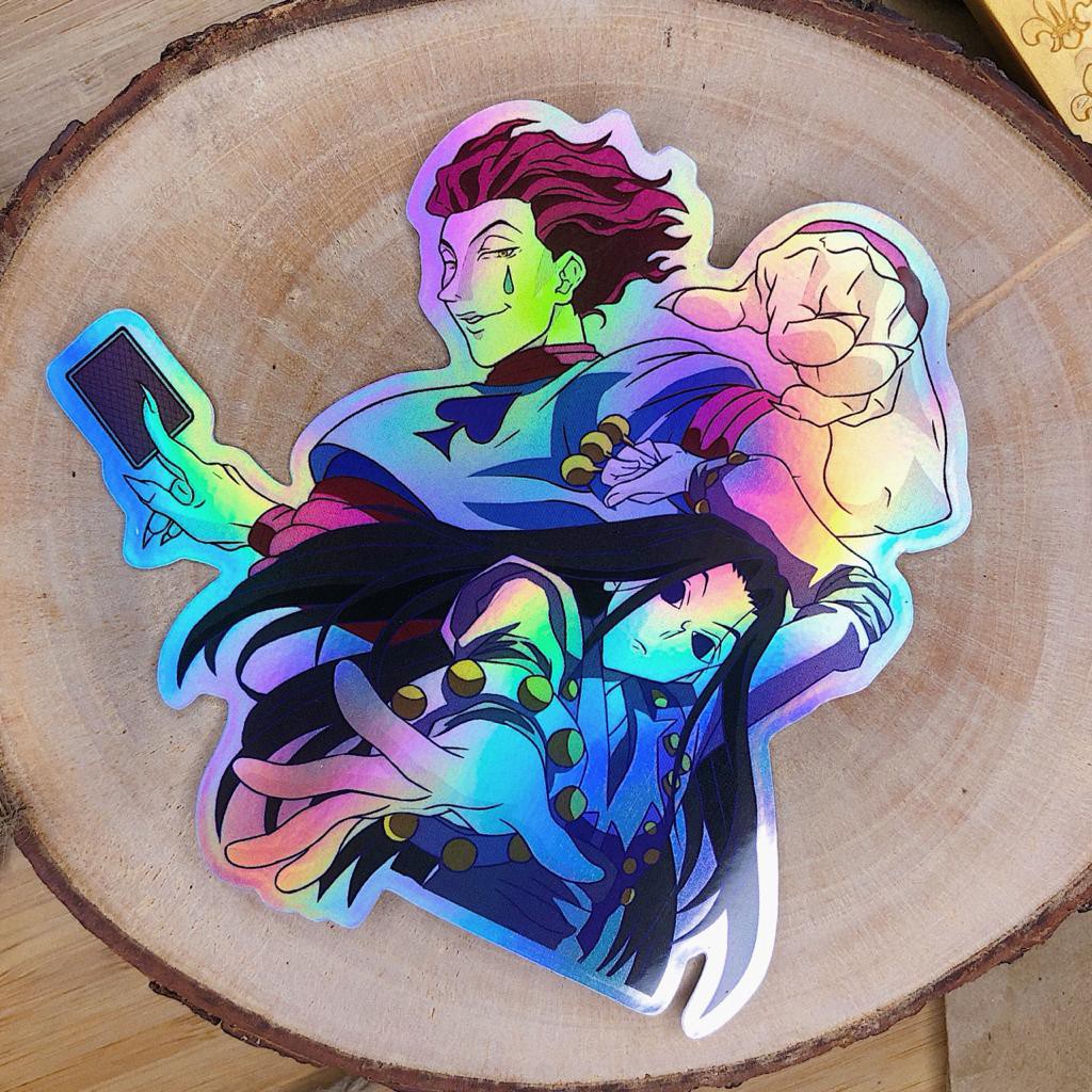 Hunter X Hunter Hologram Sticker Hisoka & Illumi