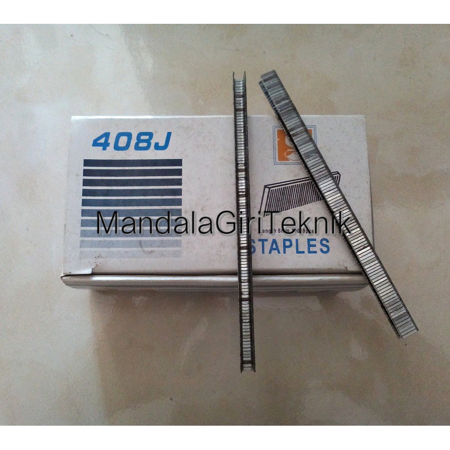 

Industrial Staples / Isi Staples / Isi Staples Angin Tipe 408J