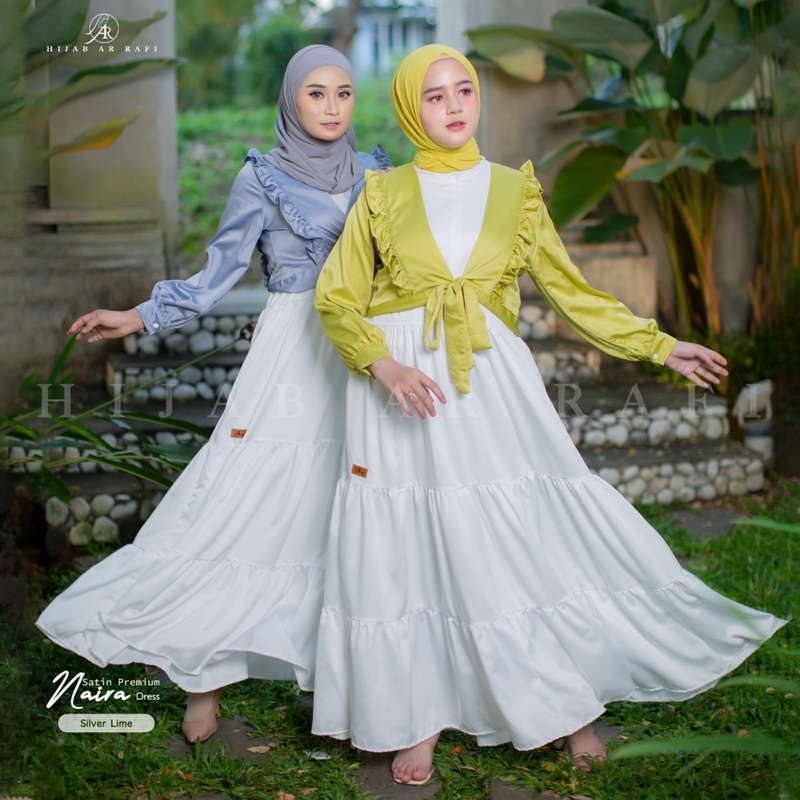 NAIRA DRESS 2 IN 1 By Hijab ArRAfi