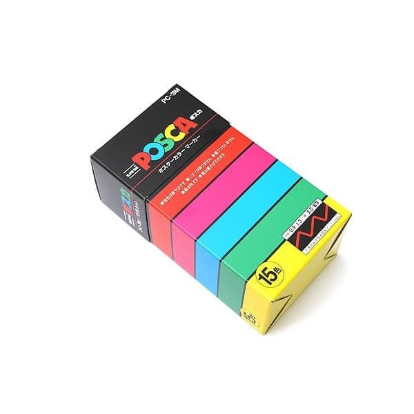 

Uni Posca Paint Marker PC-3M - Fine Point - 15 Color Per Set
